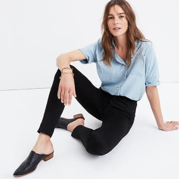 Madewell NWT Black High Rise Skinny Jeans Sz 27 - Picture 12 of 12